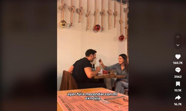 Un momento de la publicación de @toby.saied. (TIKTOK / @toby.saied)