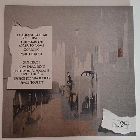 Sugar Horse's "The Grand Scheme of Things" gatefold LP, back cover