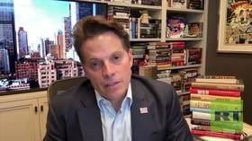 Anthony Scaramucci ex-Trump Press Secretary fired by Trump after 11 days on job, talks on RT's Going Underground.jpg