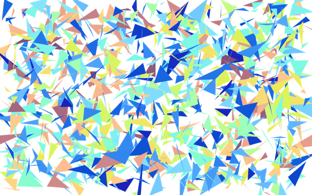 Same as the previous picture, but the triangles are anti-aliased.