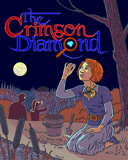 Key art for The Crimson Diamond!