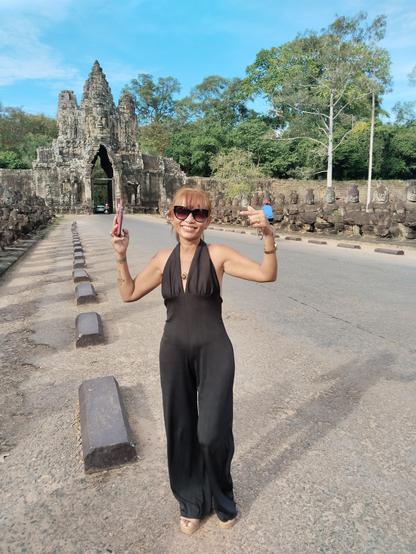 My wife the tour guide