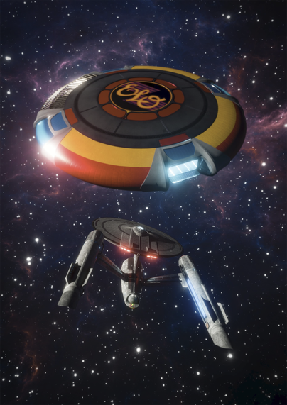Discovery Enterprise approaching ELO space station
