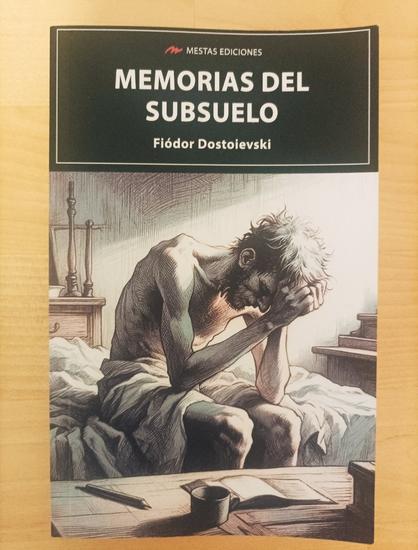 "Memorias del subsuelo", portada de la novela.