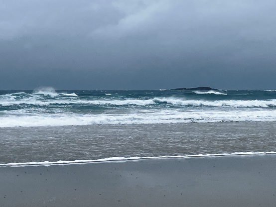 Stormy seas
