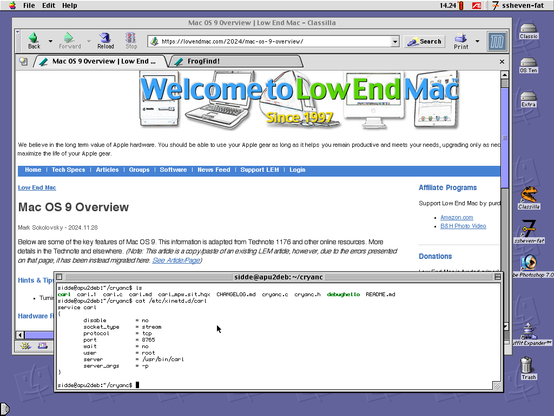 A good working SSH client on macos9