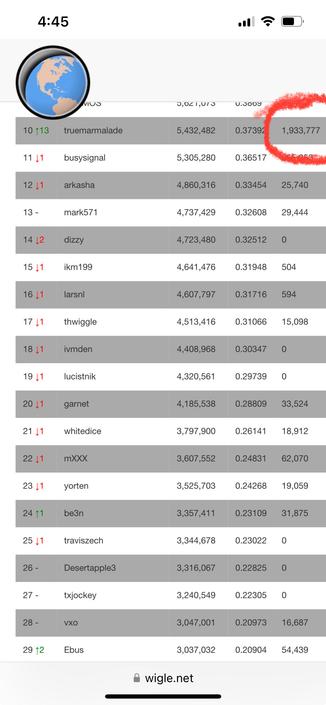 A screenshot of the Wigle.net statistics board shows user truemarmalade in position 10 with almost 2 million NEW APs just this month.