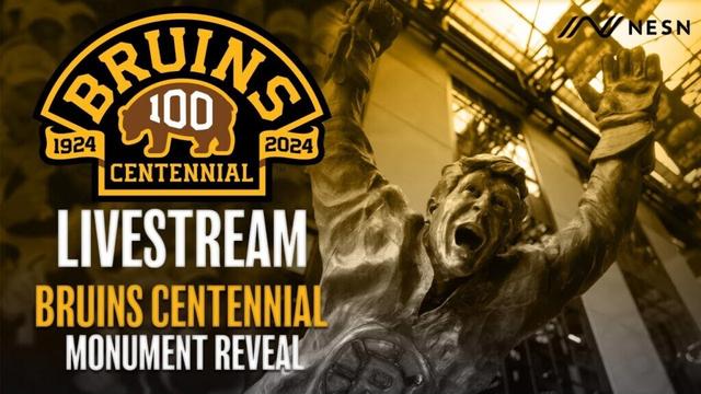 LIVE: Boston Bruins Centennial Monument Unveiling