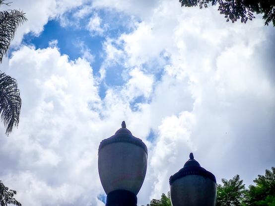 Nuvens em curitiba