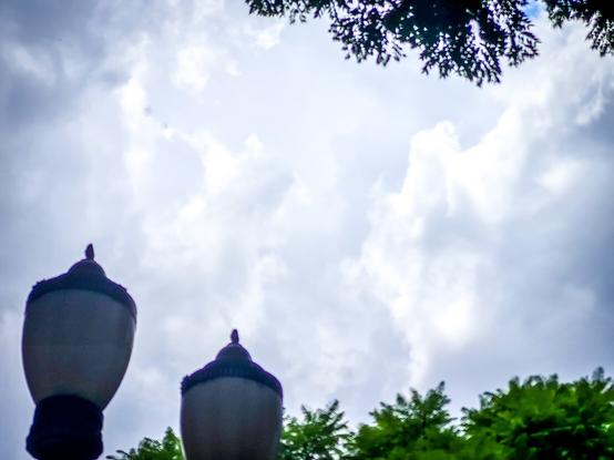 Nuvens em Curitiba