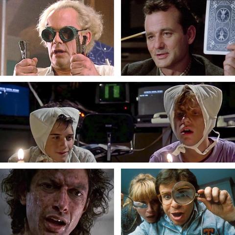 Doc brown peter venkman weird science kids the fly honey I shrunk the kids
