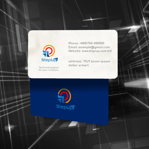 StepUp Visiting Card