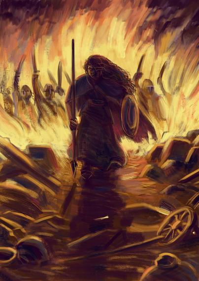 illustration of boudicca