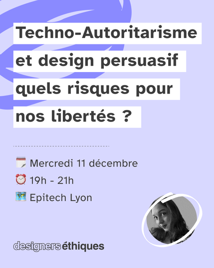 Conférence de Marcy Charollois le mercredi 11 décembre à partir de 19h. 
La conférence aura lieu chez Epitech.
