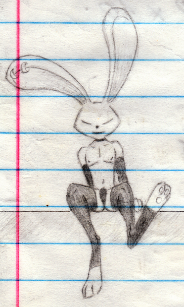 more sketching at work... 😏 🐰