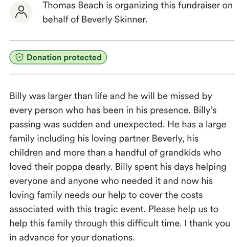 https://www.gofundme.com/f/donations-for-billys-family #BillyVincent #yyc #calgary #Cib #crazyindianbrotherhood