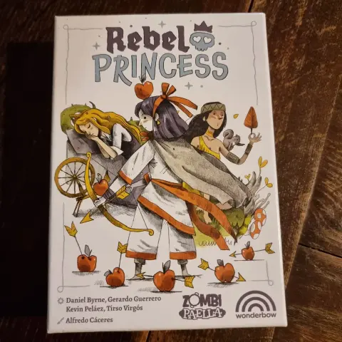 Box of the card game "Rebel Princess"