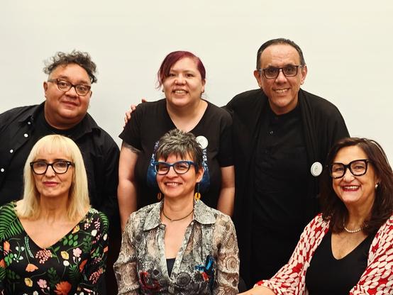 Escritores de lo insólito en un encuentro en la Universidad de Guadalajara. Bef, Raquel Castro, Alberto Chimal, Patricia Esteban Erlés, Cecilia Eudave