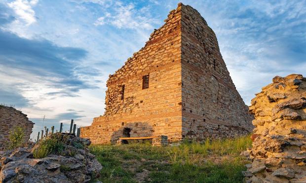 Ruinas bizantinas cerca de la ciudad de Kilkis, en el norte de Grecia. (Getty Images)
