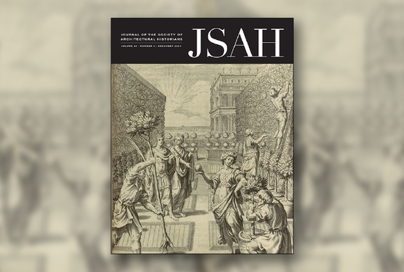 couverture de JSAH, décembre 2024