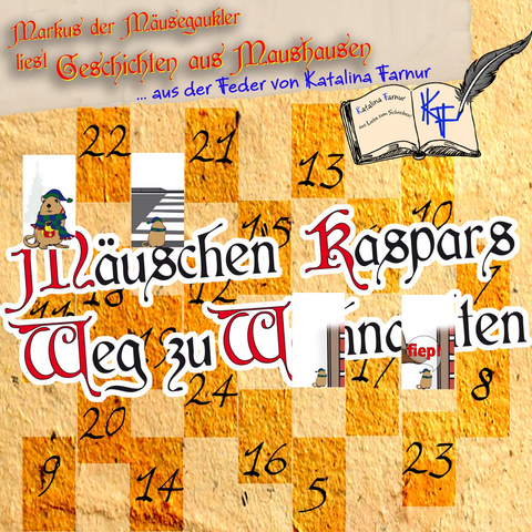 Das Kalenderblatt mit 4 offenen Türen