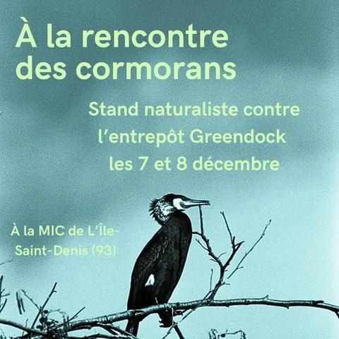 Programme détaillé en 4 images. Recoupe les infos du message. Jolie photo noir et blanc de cormoran en ouverture.