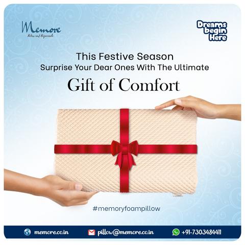 Memore posted about the gift of comfort.