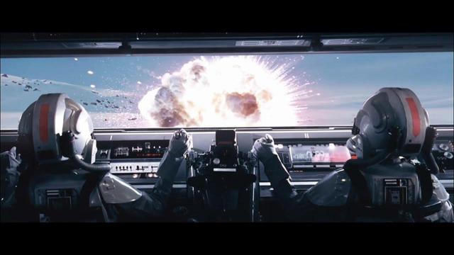 Veers' Imps blow up the shield generator in The Empire Strikes Back