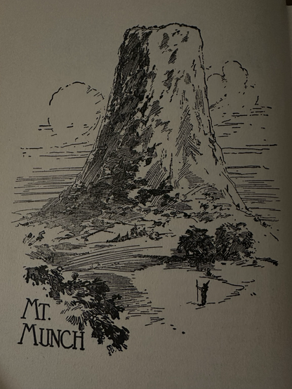 Mt Munch looks incredibly similar to the mountain in Close Encounters of the Third Kind.