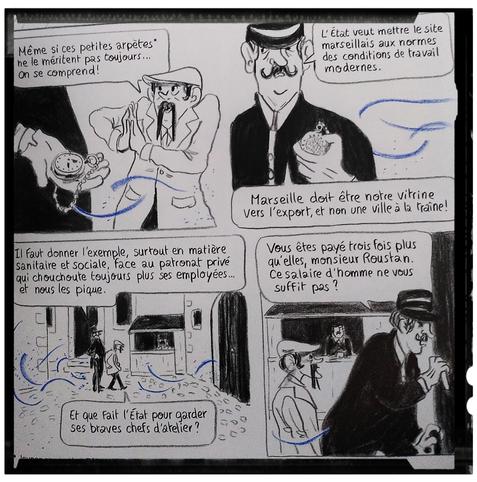 Extrait de La belle de mai

Fabrique de révolutions,,bande dessinée d' Élodie Durand, Mathilde Ramadier