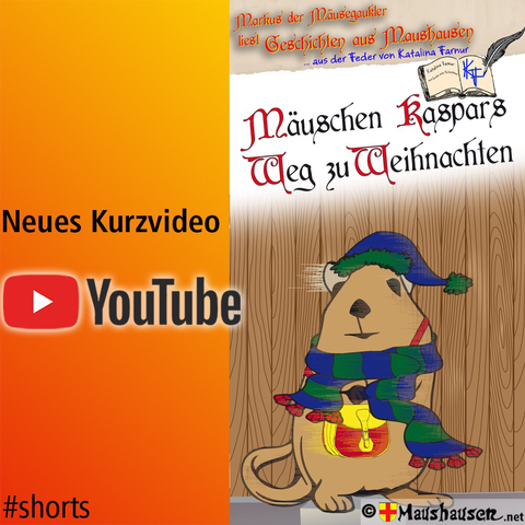 Mäuschen Kaspar zerzaust vom Wind