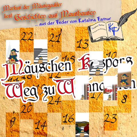 Adventskalender mit 7 offenen Türen