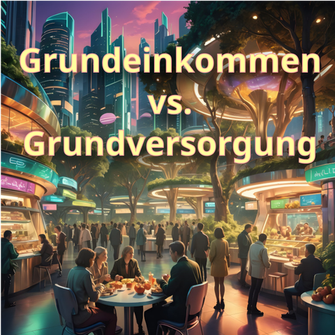 Grundeinkommen vs. Grundversorgung
