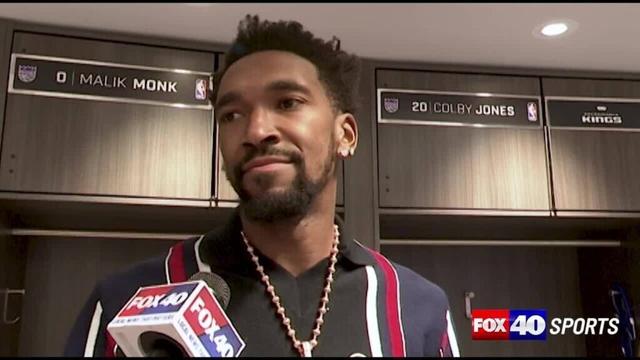 Malik Monk discusses his Sacramento Kings' lopsided, wire-to-wire 44-point win over the Utah Jazz