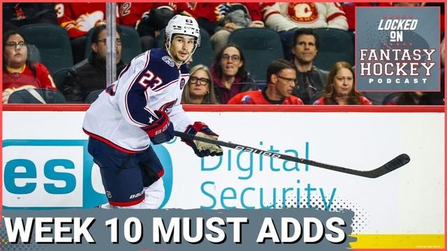 Fantasy Hockey Week 10 Waiver Wire Targets: Monahan | Severson | Broberg | Newhook & More