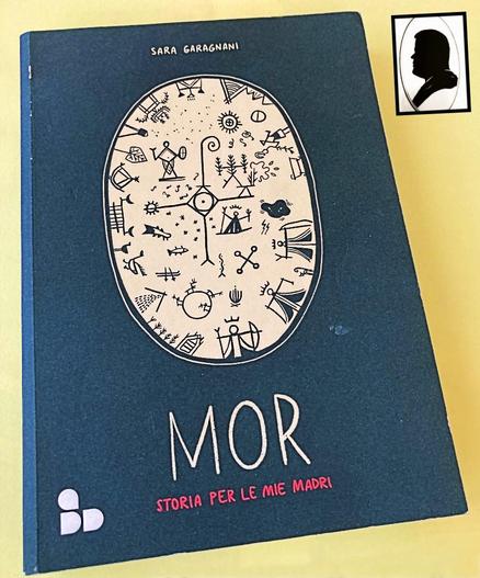 La foto ritrae la copertina del libro con un disegno astratto.