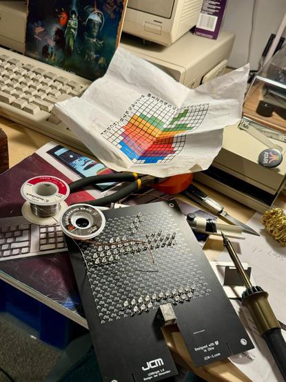 Soldering an LED light kit