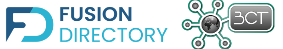 Logo de FusionDirectory et 3ct