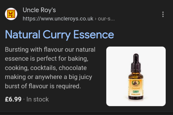 Natural Curry Essence