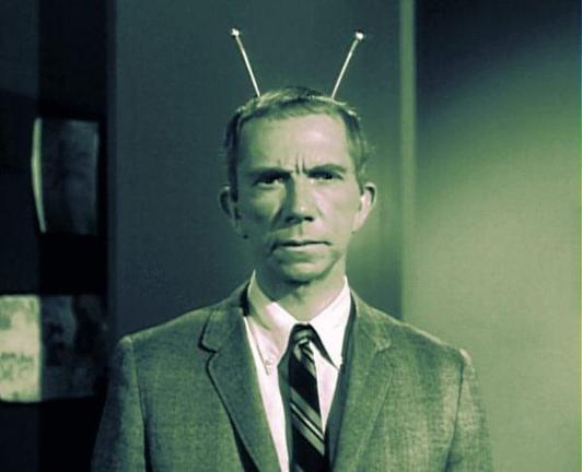 Ray Walston as "My Favorite Martian"