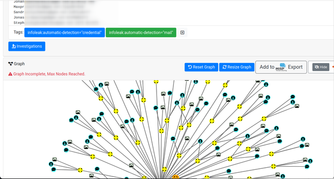 AIL framework correlation.

https://www.ail-project.org/