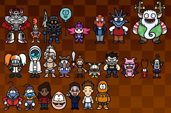 The following Pipsqueaks have been added and purchased by TehHerminator:

- Pompeii Pete (The Wacky World of Tex Avery)
- Henry Hugglemonster
- Dan (Dan Vs.)
- Chuckles the Silly Piggy (Dave the Barbarian)
- Fraz and Guapo (The Brothers Flub)
- Bertrum (The Wumblers)
- Rivet (Clang Invasion)
- Gabby (Disventure Camp)
- Mustache Guy (Element Animation)
- Scott the Woz
- Tim and Moby (BrainPOP)