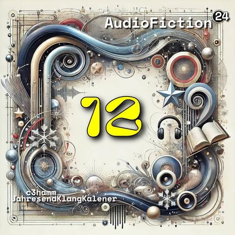 Kalenderblatt Nr. 12 des „c3hamm JahresendKlangKalenders – AudioFiction 2024“:

Inhalt:
Heute widmen wir uns einer Geschichte, die Jules Verne zugeschrieben wird, aber von seinem Sohn Michel stammt: "Ein Tag aus dem Leben eines Journalisten im Jahre 2889". Ursprünglich als Hausaufgabe entstanden, bietet diese Geschichte faszinierende Einblicke in eine futuristische Welt voller technischer Innovationen und gesellschaftlicher Veränderungen. Sie thematisiert die Entwicklung von Journalismus und Kommunikation im 29. Jahrhundert.

Bildgestaltung:
Der digitale Rahmen zeigt futuristische und weihnachtliche Elemente in Sepia-, Blau-, Silber- und Goldtönen. Die Zahl 12 steht prominent in der Mitte.