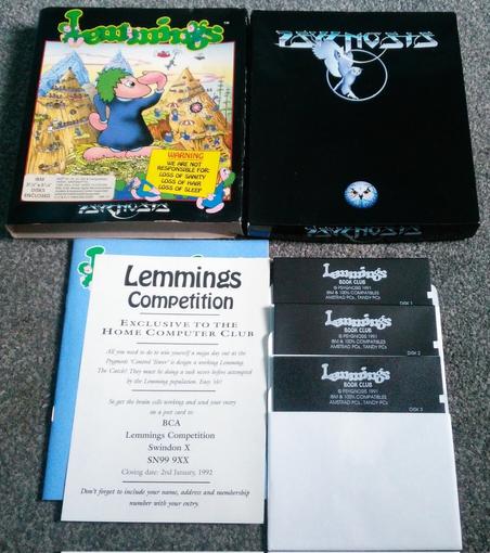 Lemmings - The "Book Club" version