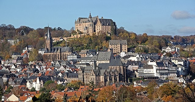 Skyline of Marburg