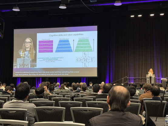 Cognitive skills and robot capabilities