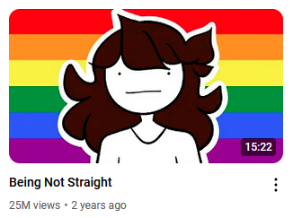 JaidenAdnimations - "Being Not Straight" posted two years ago.