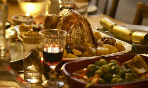 Una cena de Navidad (Getty Images)