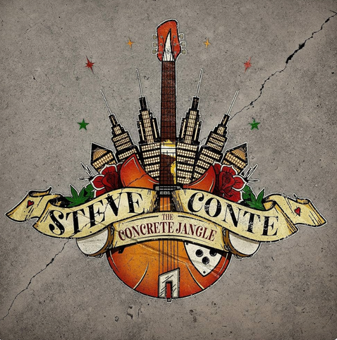 Front cover of The Concrete Jangle by Steve Conte.
