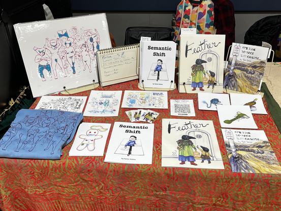 Comics & art display